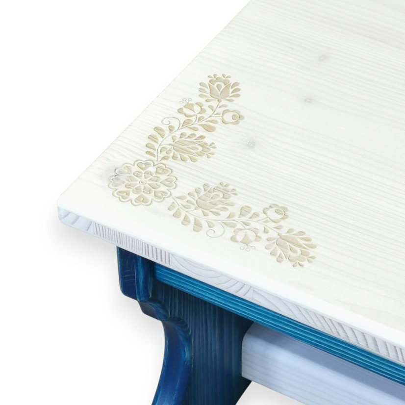 Malé štokrle s výřezem – modré