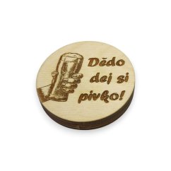 Magnetický otvírák na láhve – Děda