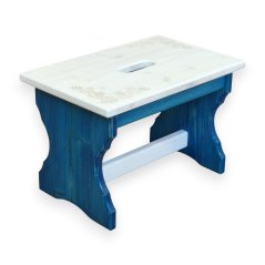 Malé štokrle s výřezem – modré