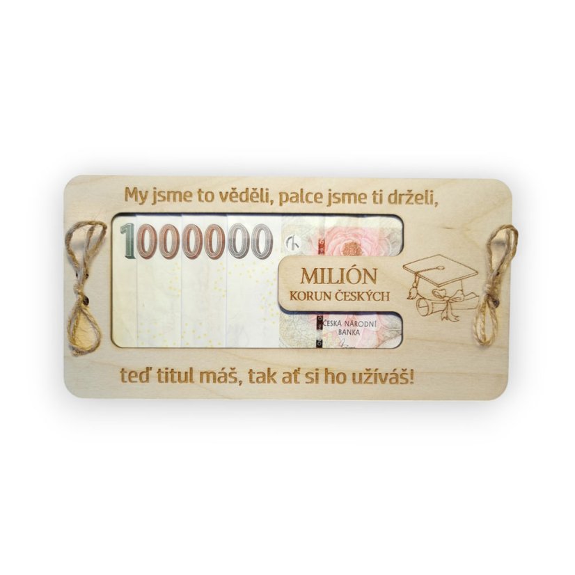 Dárková karta – Milion k promoci Dárková karta – Milion k promoci