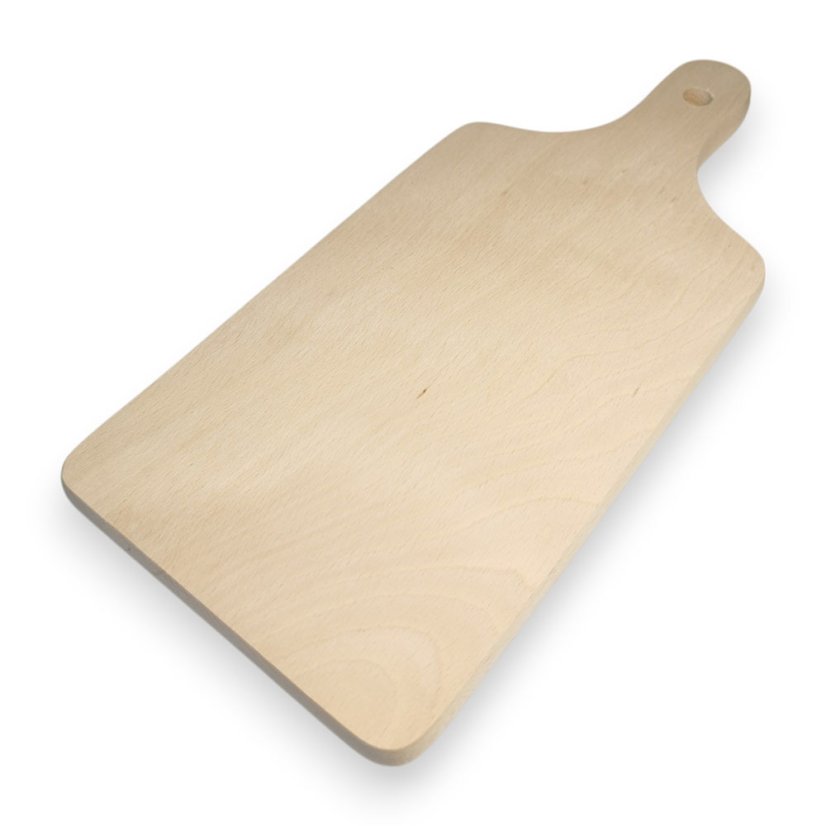 Bukové prkénko s vlastním motivem - Velikost: 36 × 16 cm
