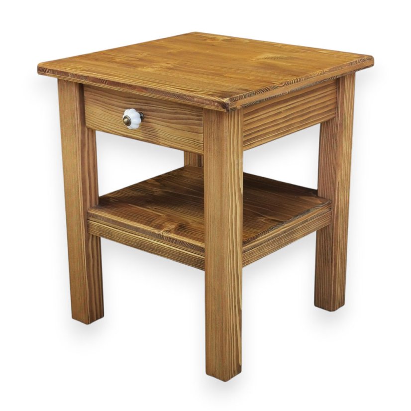 Štokrle se šuplíkem - hnědé