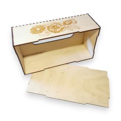 Krabička na kapesníky – Ornament s květy